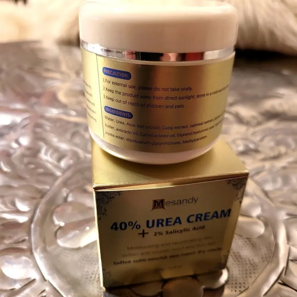 Mesandy 40% urea cream,+2%salicylic acid, this cream is so great!